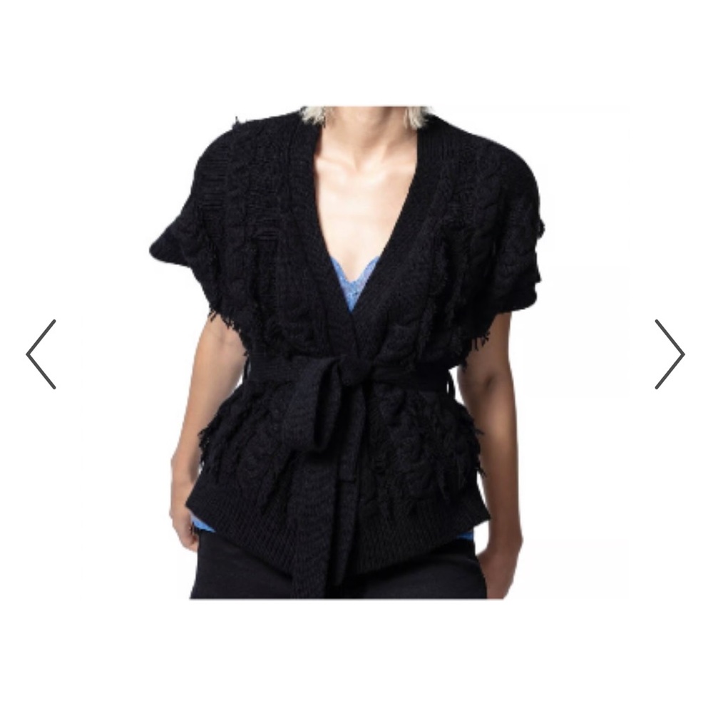 Zadig & Voltaire wrap sweater